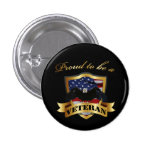 Proud to be a Veteran Pins