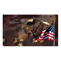 PROUD TO BE AN AMERICAN BUSINESS CARDS