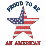 Proud To Be An American embroidered shirts