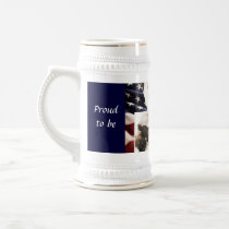 Proud to be an American Stein Coffee Mugs