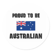 Proud To Be AUSTRALIAN stickers