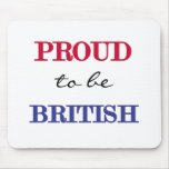 Proud To Be British mousepads