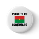 Proud To Be BURKINABE buttons