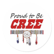 Proud To Be Cree Decal or Sticker Sheets