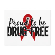Proud To Be Drug Free