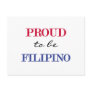 Proud To Be Fillipino Post Card