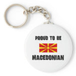 Proud To Be MACEDONIAN Key Chains