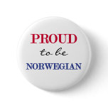 Proud To Be Norwegian Pins