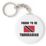 Proud To Be TRINIDADIAN keychains