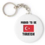 Proud To Be TURKISH keychains