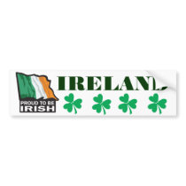 Proud-to-beIRISH bumper stickers
