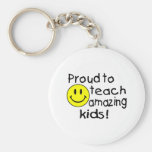 Proud To Teach Amazing Kids Keychains