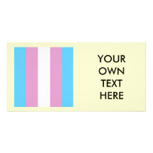 Proud Transexual Photo Card