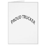 Proud Trucker Card