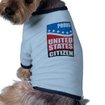Proud U.S. Citizen pet clothing
