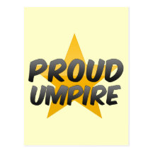 Proud Umpire Post Cards