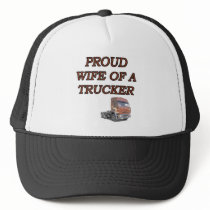 PROUD WIFE TRUCKER MESH HAT