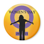 Proud Women's Day Magnet