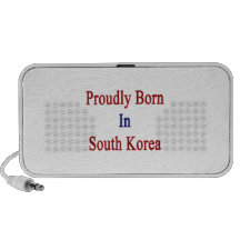 Proudly Born In South Korea PC Speakers