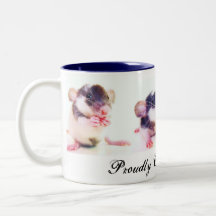 Proudly Owned by Rats! Coffee Mugs
