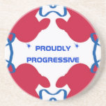 Proudly Progressive coaster