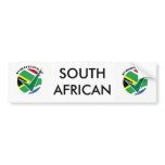 Proudly South African bumper stickers