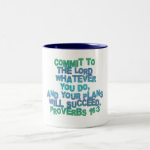 Proverbs 16:3 coffee mugs