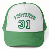 Proverbs 31 trucker hats