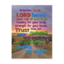 Proverbs 3:5-8 Long Path Postcard