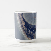 Provincetown Aerial Photograph Coffee Mugs