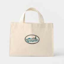 Provincetown Oval Design. Tote Bag