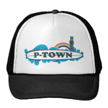 Provincetown "Surf" Design. Hats