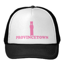 Provincetown "Surf" Design. Mesh Hats