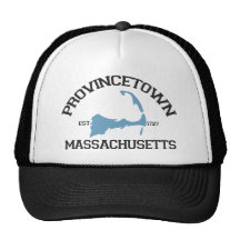 Provincetown "Varsity" Design.  Provincetown "Va Mesh Hat