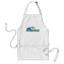 Provincetown "Waves" Design. Apron