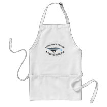 Provincetown "Whale" Design. Apron