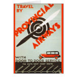 Provincial Airways Greeting Card