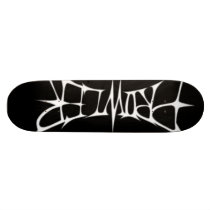 prowler black skateboard deck