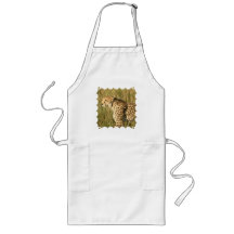 Prowling Cheetah Long Apron