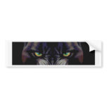 PROWLING PANTHER bumper stickers