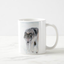 Prowling Wolf Mugs