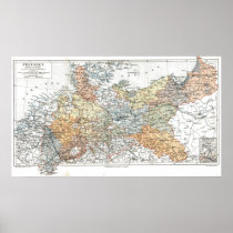 Prussia Map Posters