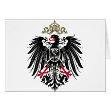 Prussian Eagle Greeting Card