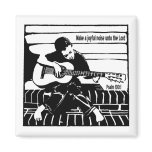 Psalm 100:1 fridge magnet