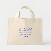 Psalm 118 Bag