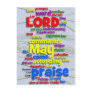 Psalm 119 Taw (blue starburst 1) Postcards