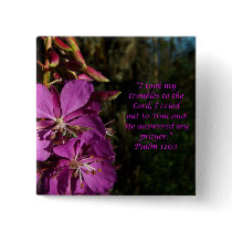 Psalm 120:1 pinback buttons