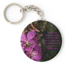 Psalm 120:1 Encouraging Bible Verse Key Chain