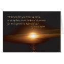 Psalm 127:2 Card