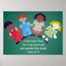 Psalm 139:14 print